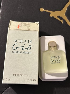 Acqua di Giò by Giorgio Armani EDT Mini 5mL - Boxed, Vintage/Discontinued