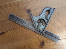 Combination Set Square, 9” Rule, with Scriber & Spirit Level Bubble, [E174]