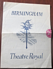 THE DANCING YEARS  theatre programme, Theatre Royal Birmingham 1941  WW11