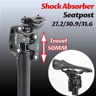 27.2/30.9/31.6mm MTB Bike Shock Absorber Seatpost Adjustable Damping Suspension