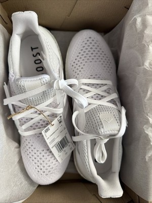 Adidas Ultraboost 1.0 Running Shoes Triple White Mens 7.5 Womens 6.5 HQ4202 NEW adidas Ultraboost 1.0  main image 4
