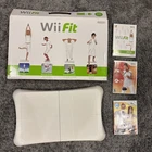 Nintendo Wii - Wii Fit Balance Board & Games Bundle - Cleaned & Tested