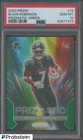 2023 Panini Green Prizm Prizmatic #19 Bijan Robinson RC Rookie PSA 10 GEM MINT