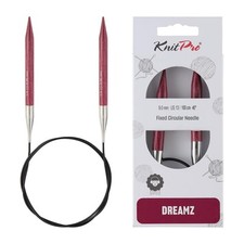 Fuchsia Birch Wood Fixed Circular Knitting Needles 13 9mm Ideal for All Projects