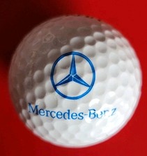 Mercedes Golfball Logo blau Ultra 4 sehr selten + sehr Gut erhalten