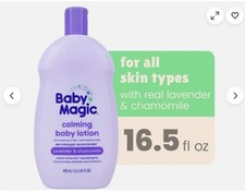 Baby Magic Calming Baby Lotion Lavender  Chamomile, 16.5 oz