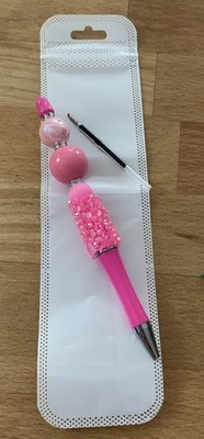 Kugelschreiber Kuli Druckkugelschreiber Perlen Glitzer Neu Unikat