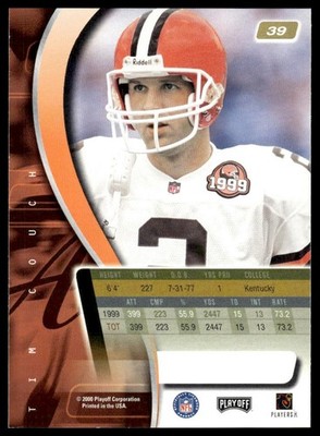 2000 Playoff Absolute #39 Tim Couch Cleveland Browns NM+ | eBay