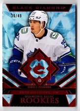 2023-24 Black Diamond Diamond Relics Ruby Aidan McDonough Rookie 36/49 Vancouver