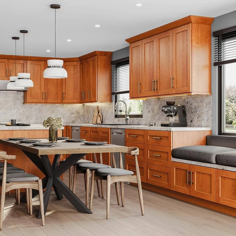 Домашние декораторы кухонный шкаф бисер световая рейка молдинг 96 x 1 дюйм коричное пятно - Изображение 2 из 4