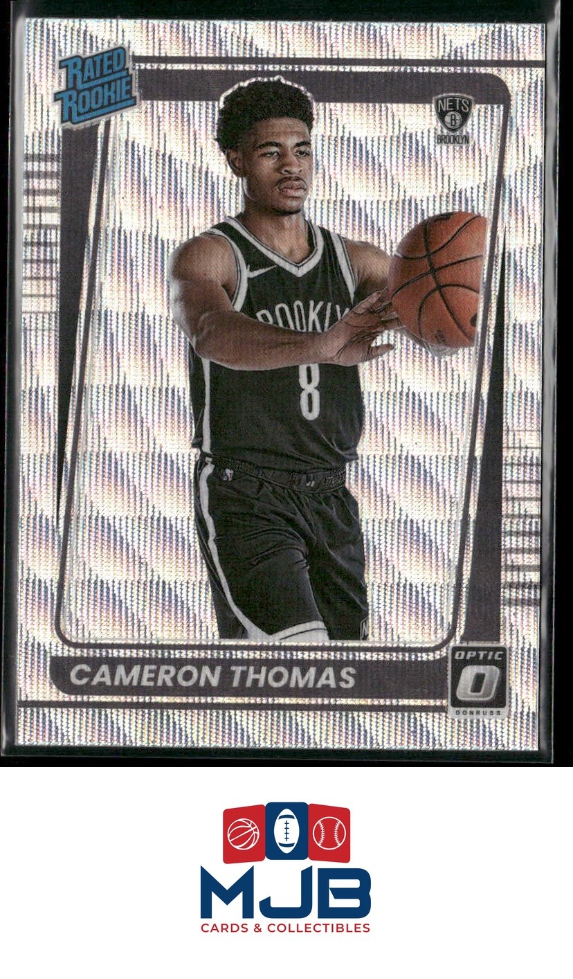2021-22 Donruss Optic Cameron Thomas Fanatics Box Set Rookie #153