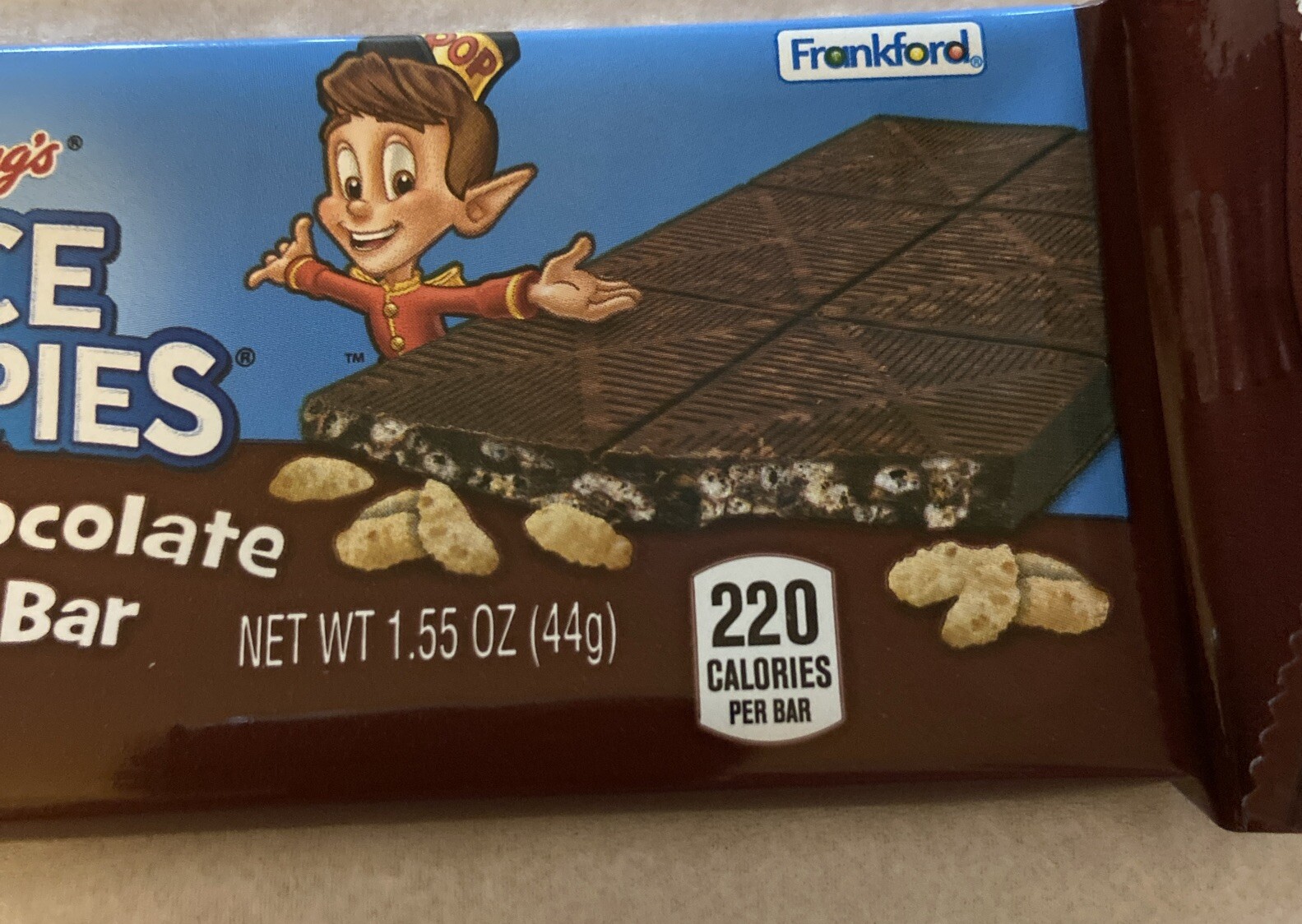 Kellogg’s Rice Krispies Bar Candy Milk Chocolate Expires March 2026 Cereal NIP