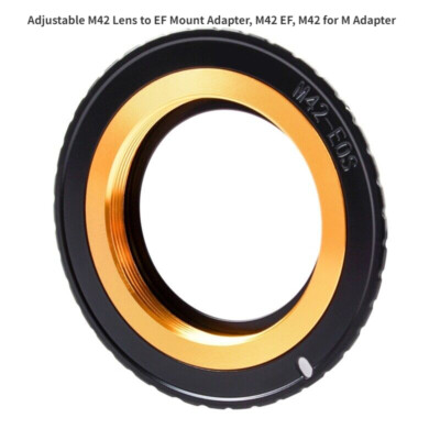 Adjustable M42 Lens to EF Mount Adapter, M42 EF, M42 for M Adapter