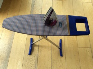 kids ironing board and iron
