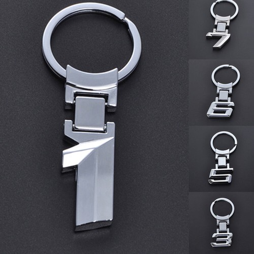 1x Alloy Key Ring 1 3 5 6 7 8 X Series Car Logo Key Chain keyring Holder For BMW - Picture 3 of 12