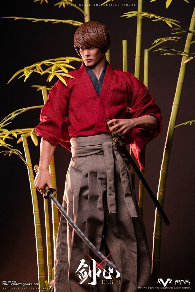 New VTSTOYS VM043A 1/6 Rurouni Kenshin Himura 12 New VTSTOYS VM043A 1/6 Rurouni Kenshin Himura 12