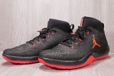 New NIKE AIR JORDAN TRAINER 1 Red Black Shoes Mens Sz 14  display picture 3