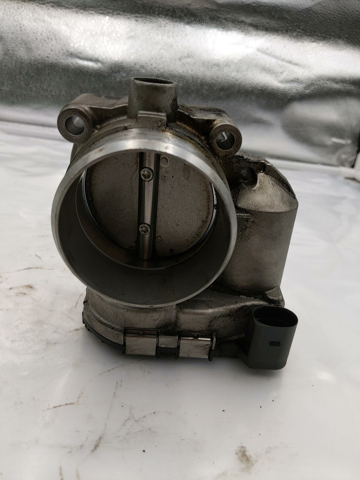 2005 BENTLEY CONTINENTAL GT 6.0L ENGINE INTAKE THROTTLE BODY OEM 07C133062C