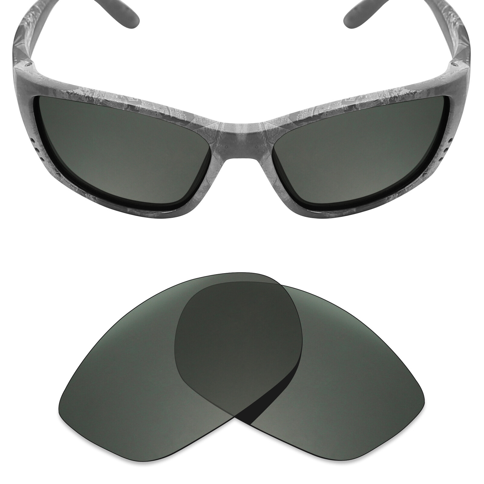 PolarLens Polarizzati Argento Ricambio Lenti For-Ray Divieto Wayfarer - Foto 13