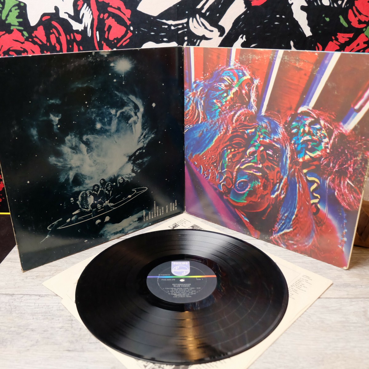 1968 Blue Cheer ‎– Outsideinside Record Vinyl LP – PHS 600