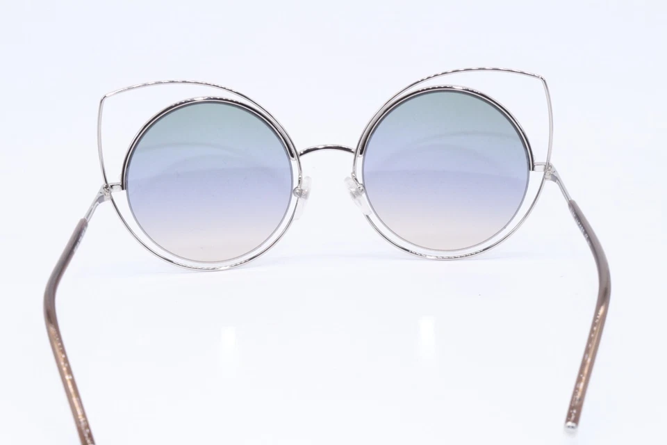 ÓCULOS DE SOL MARC JACOBS 10/S TYYB0 PRATA DEGRADÊ ARMAÇÃO AUTÊNTICA 53-22 - Imagem 4 de 4