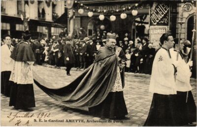 CPA PARIS 18e - S. E.le Cardinal Amette (73530)