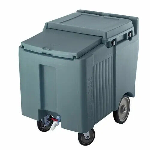 Cambro ICS125L191 SlidingLid Granite Gray Portable Ice Caddy w/ 125lb Capacity - Picture 1 of 1