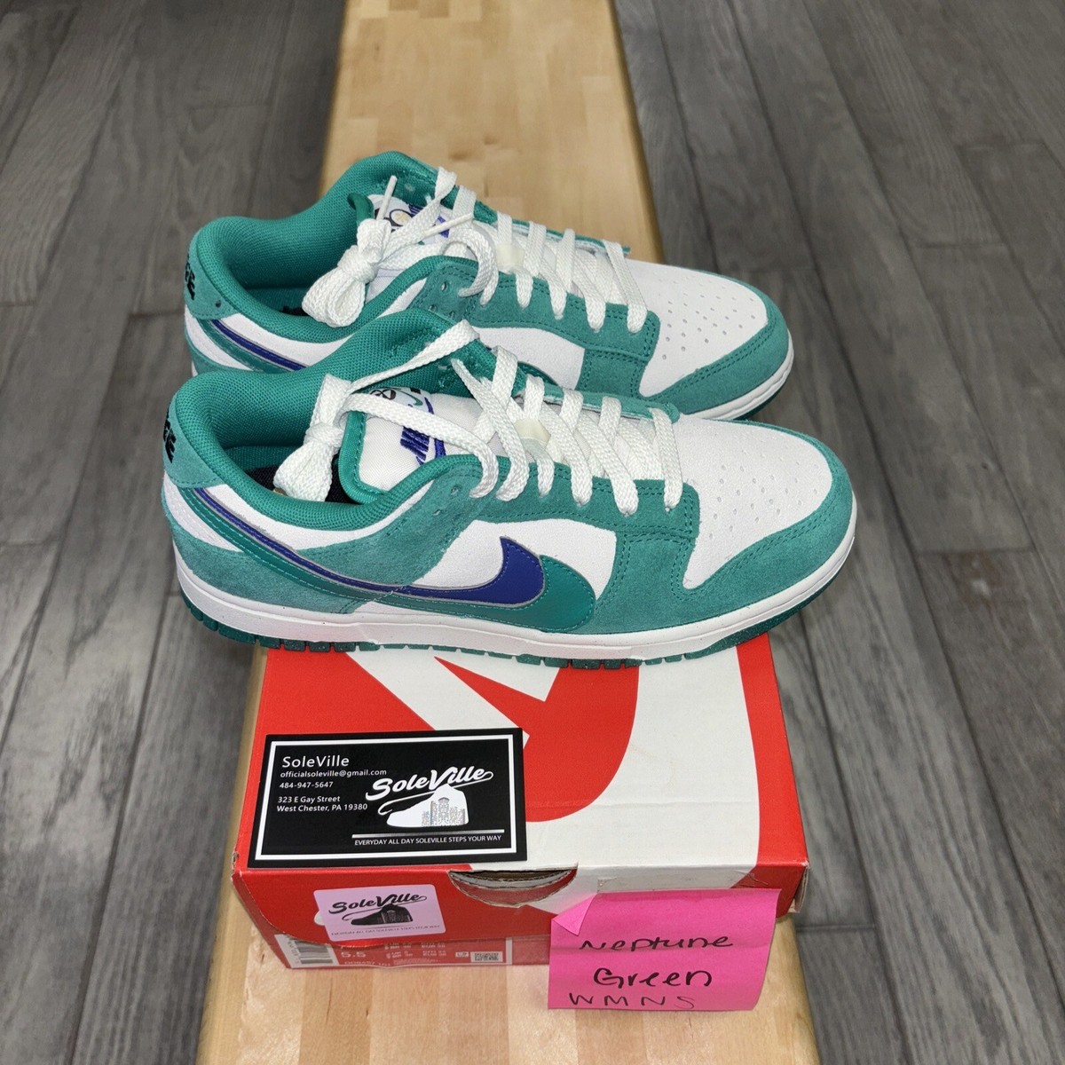 Nike Dunk Low SE “85 Neptune Green” - SIZE 11.5 WMNS / 10