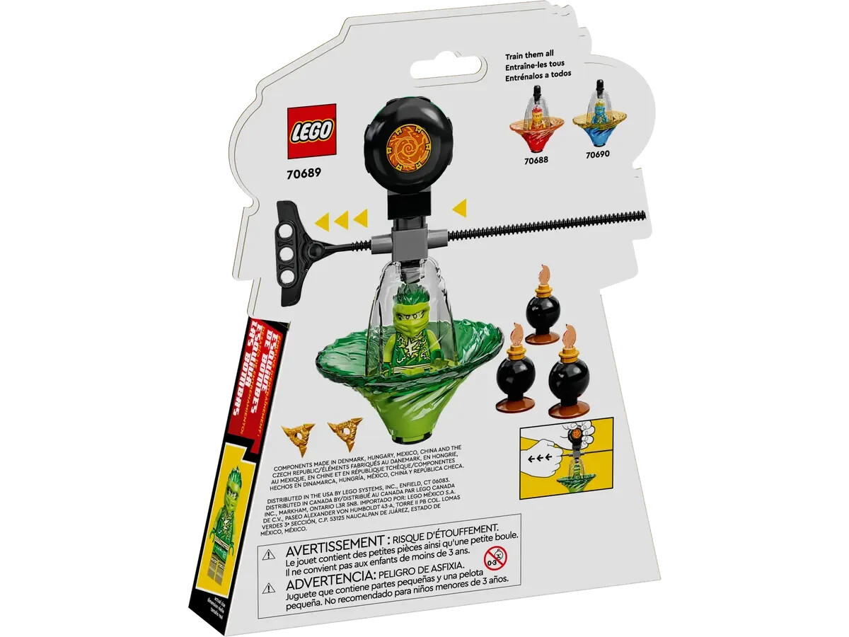 Lego Lloyd's Spinjitzu Ninja Training 70689 NINJAGO Minifigure Lego Lloyd's Spinjitzu Ninja Training 70689 NINJAGO Minifigure