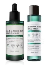 Somebymi AHA BHA PHA 30days Miracle Toner 150ml Serum 50ml korea cosmetic
