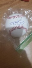 Michael Taylor Oakland A’s Signed Auto OML Baseball  Autograph