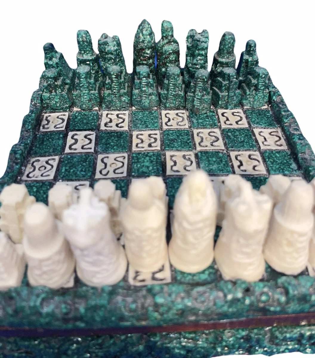 Unique Vintage Chess Set