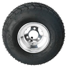 10x4.50-5 10x4.5-5 Front Tire 3 Bolt Wheel Rim for Dirt Scooter GoKart Golf Cart