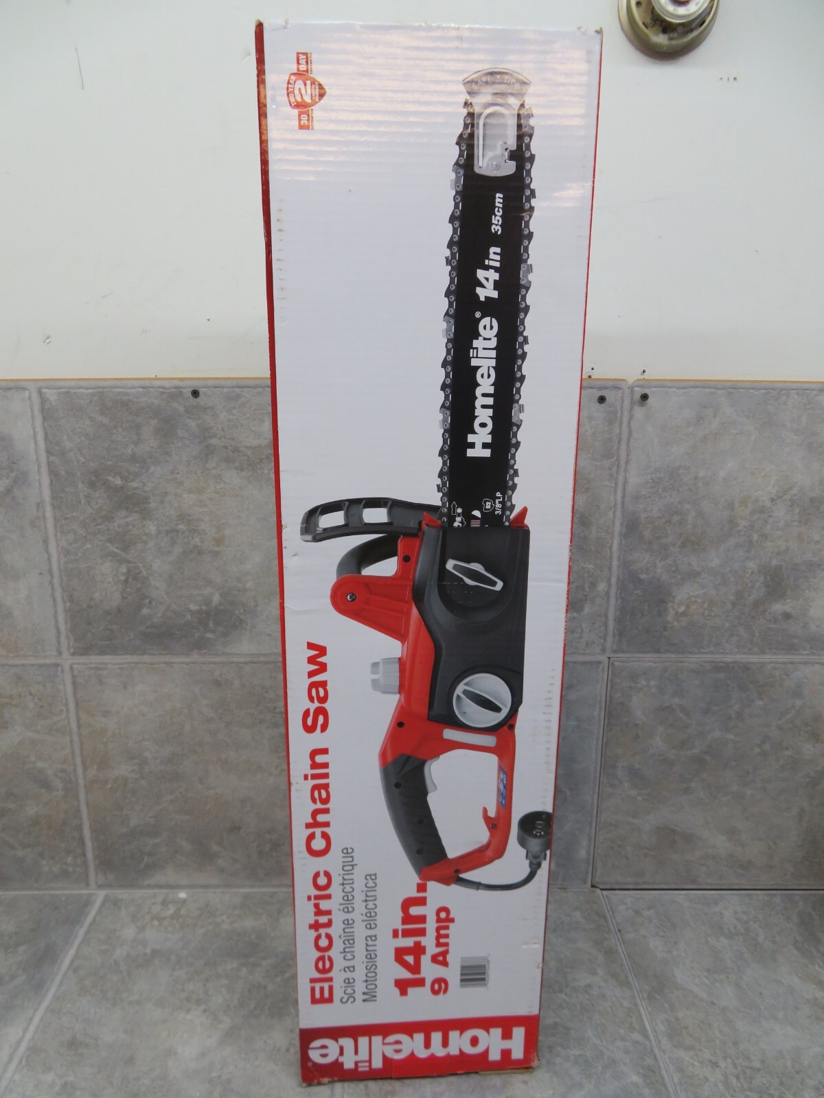 Homelite Electric Chainsaw 14 in 9 Amp 46396554666 eBay