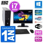 PC Fujitsu E910 Dt Bildschirm 22 " Intel i7-2600 RAM 8Go SSD 960Go Windows 10