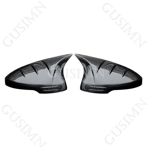 For 2022-2025 Honda Civic M Style Carbon Fiber Side Mirror Cover Caps W/ Light