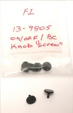 Canon F-1 Old Light Meter On/Off/BC Switch Knob "Retainer Screw" 13-9805 NOS