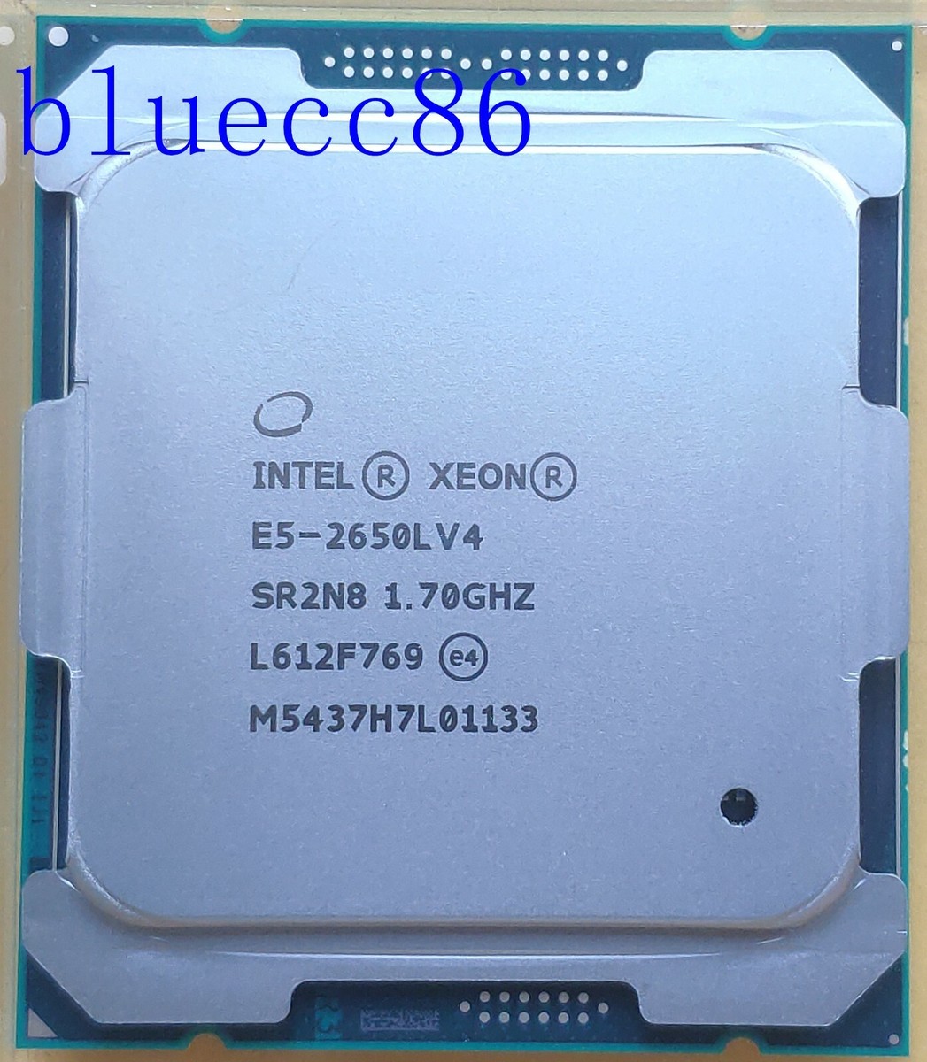 ルル Intel Xeon E5-2650L V4 - 1.7 GHz 14-Core (CM8066002033006