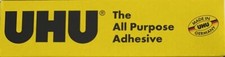 5 UHU Glue 35 ml. All Purpose Adhesive Tube Crystal Clear All Materials Repair
