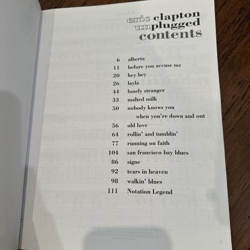 Phil Collins & Eric Clapton Hits Live sheet music book Piano Vocal Guitar - Picture 13 of 15
