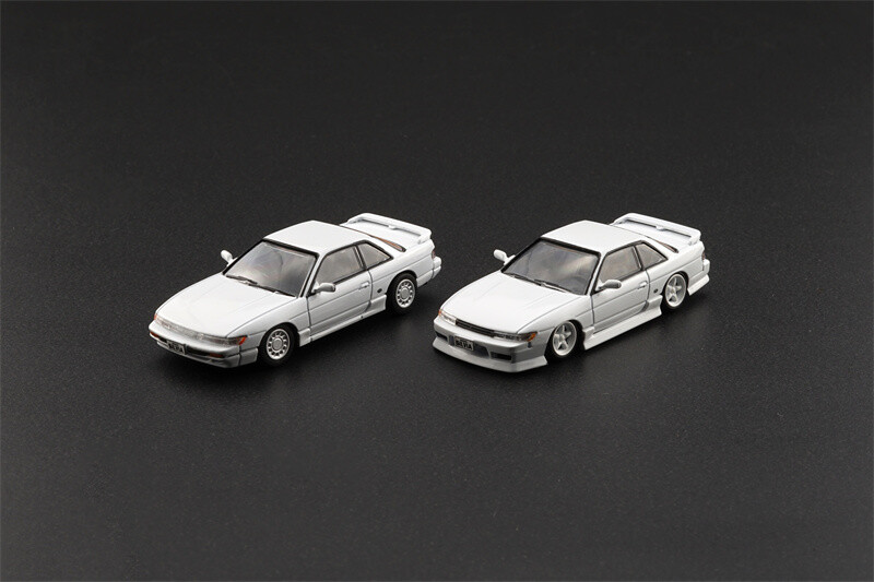 1/64 BMC シルビア S13 ホワイト BM Creations 1:64 Nissan Silvia S13 White /Silver Grey | eBay