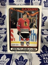 1990-91 O-Pee-Chee Jocelyn Lemieux #237 Rookie RC