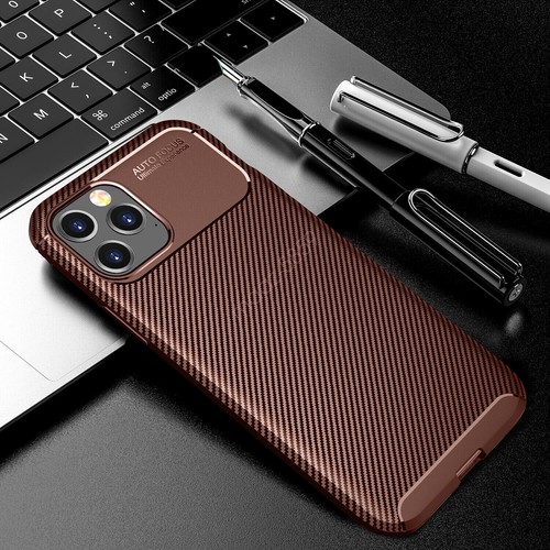 AU Carbon Fiber Slim Silicone Case Cover For iPhone 13Pro Max Mini Plus XR XS - Picture 21 of 23