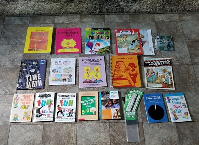 Home School Teaching Education Guide Lot of 18, Various Subjects & Activities 