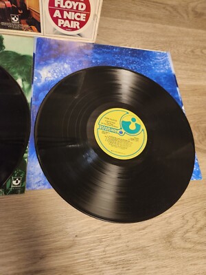 Pink Floyd A Nice Pair Vinyl Records LP USA 1973 Censored