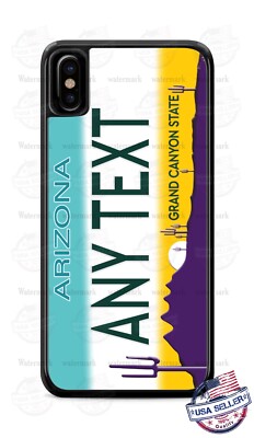 Arizona 2012 License Auto Plate Phone Case For iPhone 14 Samsung A13 Google 4