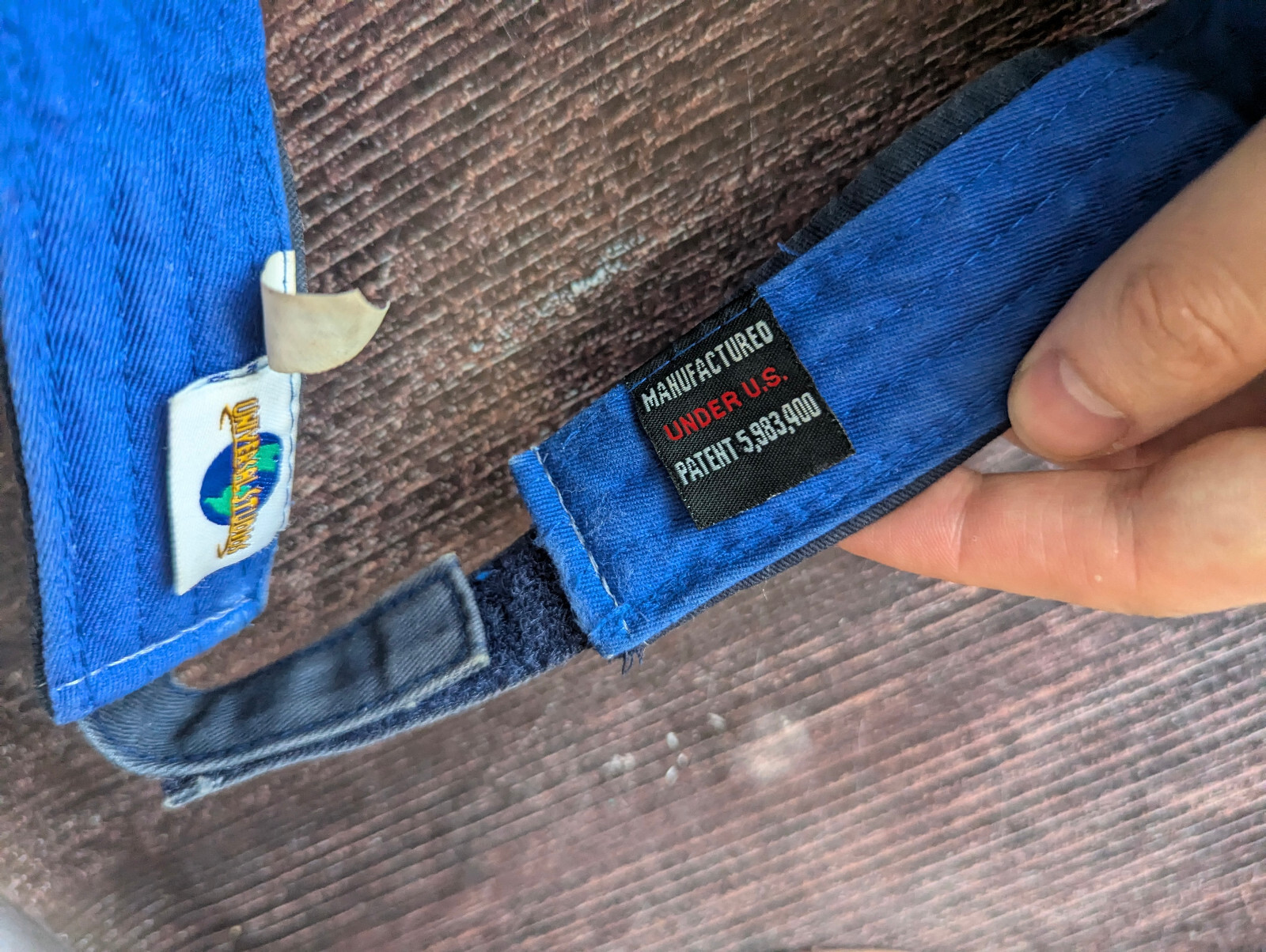 Universal Studious Florida Blue Visor Cap - image 12