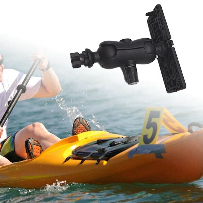 Universal Ball Mount with Fish Finder Mounting Plate Base Kayak Boat Accessories Universal Ball Mount with Fish Finder Mounting Plate Base Kayak Boat Accessories