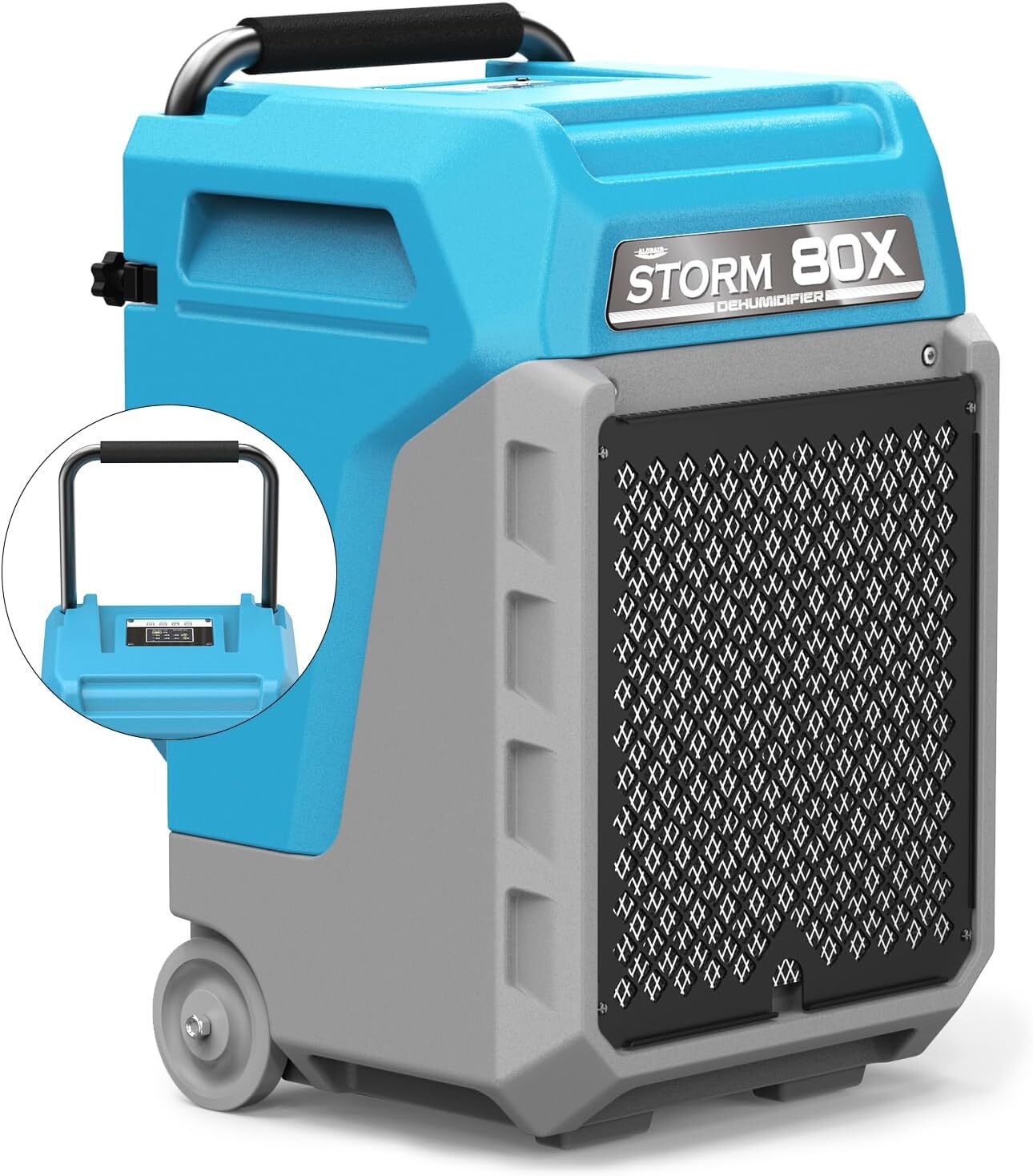 ALORAIR 170 Pints Commercial Dehumidifier touch screen Water Damage Restoration