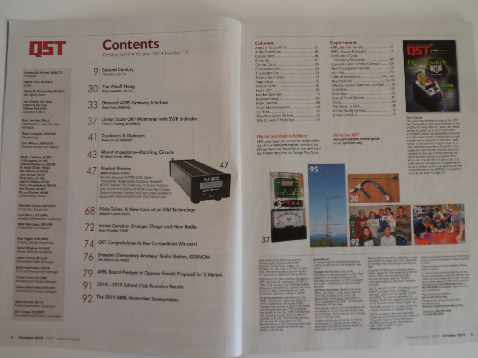 MFJ849 WATT METER REVIEW QST MAGAZINE ONLY RADIOSPARESIRELAND eBay